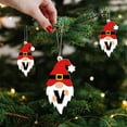 thumbnail image 4 of Christmas Acrylic Hanging Decorations - Set Of 26 Alphabet Letters With Santa Claus For Holiday Ornaments And DIY Crafts, 4 of 6