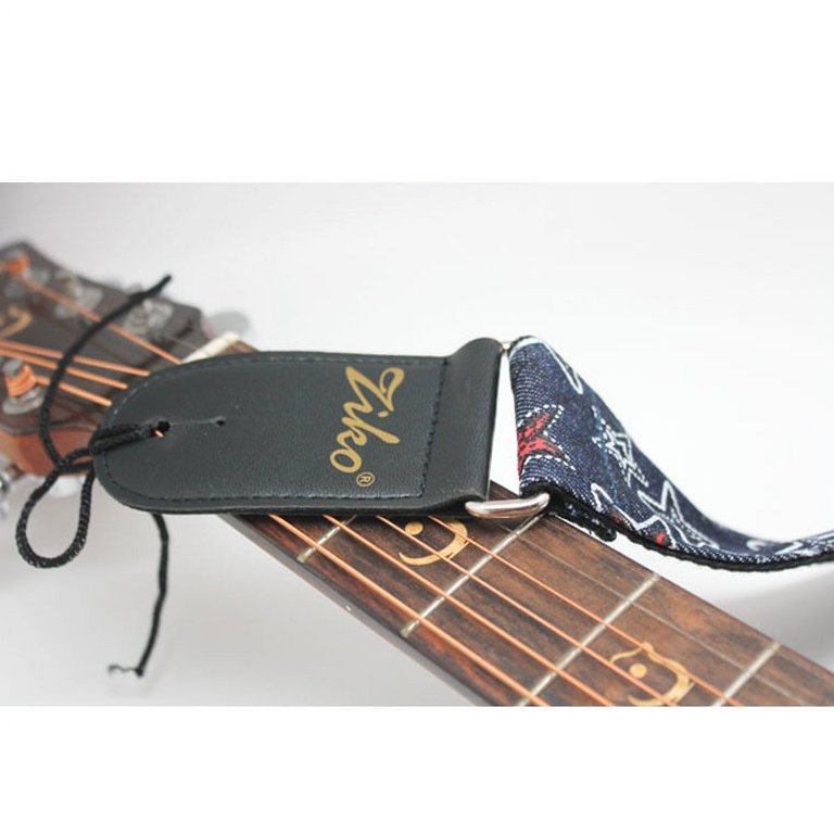 Ziko Acoustic Electric Bass Guitar Strap Cowboy Fabric Style