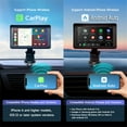 thumbnail image 6 of Seamow 7" IPS 1080P Touch Screen Car Stereo with CarPlay, Mirror Link and Assistant for All Vehicles, 6 of 10