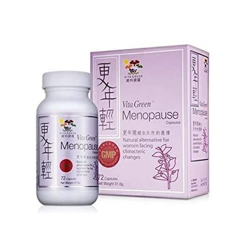 Vita Green Menopause for Women Menopausal Symptoms Supplement, 72