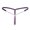 Purple, variant on Aiihoo Women's Pearl G-String Massage Thongs Panties Bikini Briefs Underwear White One_Size