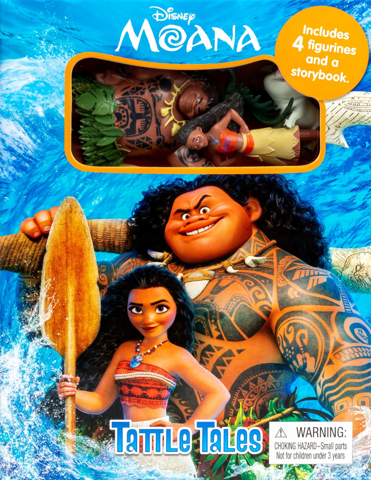 TATTLE TALES MOANA WALMART EXCLUSIVE (BOARD BOOK)