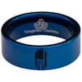 thumbnail image 5 of Spartan Helmet American Flag Tungsten Carbide Ring, 5 of 9