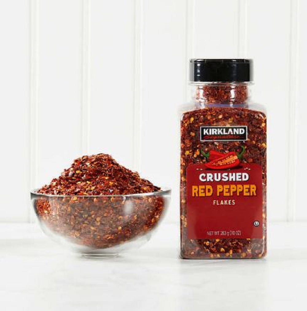 Kirkland Signature Crushed Red Pepper, 10 oz 3PK
