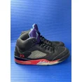thumbnail image 1 of Ni - ke Size 16- Men’s Ni - ke Air Jordan 5 Retro Shoe Top 3 Black Red Grape CZ1786-001, 1 of 5