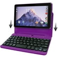 thumbnail image 4 of RCA Voyager 7" 16GB Tablet with Keyboard Case - Android 8.1, Purple, 4 of 6