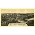 thumbnail image 2 of Burleigh 18x12 Gold Ornate Wood Framed with Double Matting Museum Art Print Titled - Ayer Massachusetts - Burleigh 1886, 2 of 4