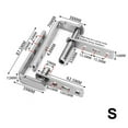 thumbnail image 1 of Double Swinging Cafe Doors Quick Self-returning Saloon Doors Bar Counter Doors, 1 of 8