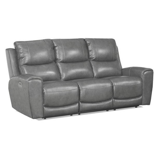 Laurel Upholstered Power Reclining Sofa, Steve Silver Leather Couch