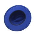 thumbnail image 6 of Ongmies Belt Womens Fedora Panama Wool Belt Cl Ic Hat Buckle Hat Floppy Wide Baseball Caps Accessory Blue Baseball Caps, 6 of 6