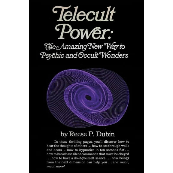 Telecult Power: The Amazing New Way to Psychic and Occult Wonders, (Paperback)