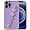 Purple, variant on Compatible with iPhone 13 Pro Max Case 6.7 inch 2021 Release Luxury Plating Soft TPU Case with Love-Heart Strap Bracelet Chain Shiny Cute Pretty Protective Phone Cover for Women Grils Black