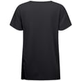 thumbnail image 3 of Women's Levelwear Black San Diego Padres Influx Team Arch T-Shirt, 3 of 3