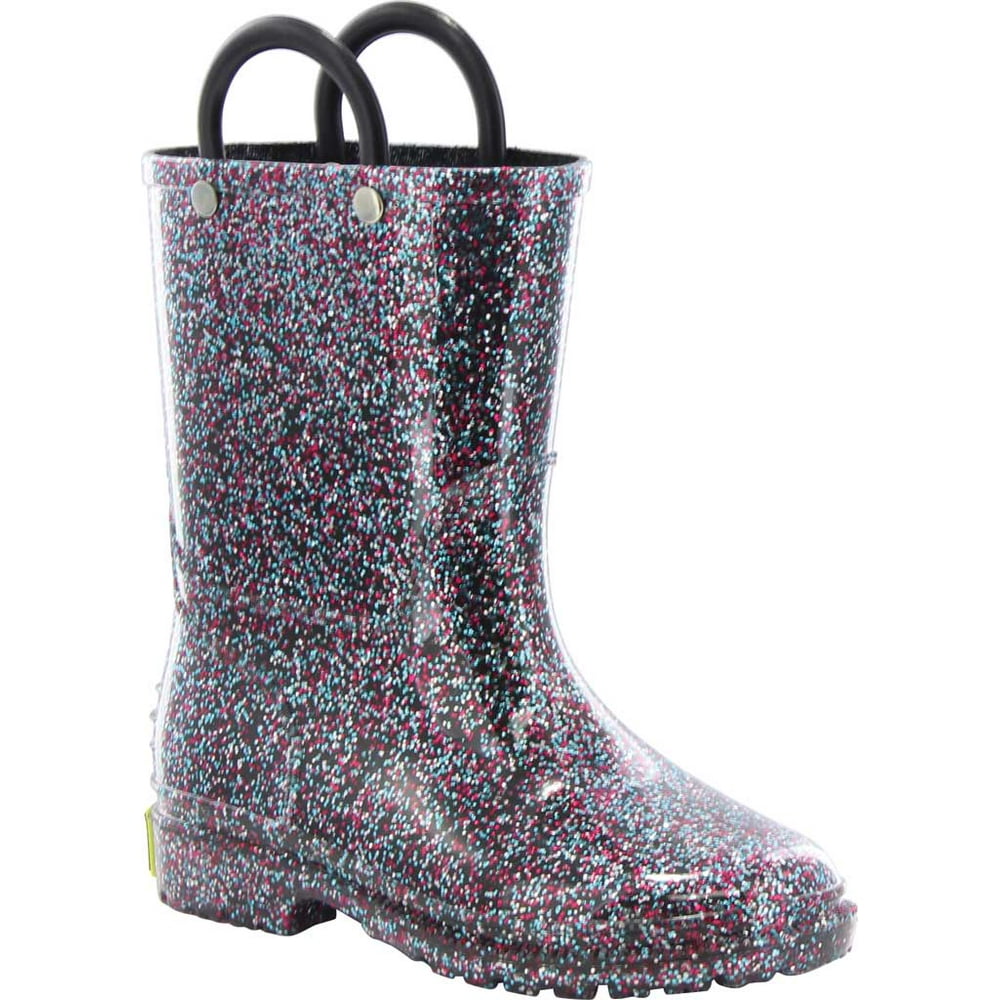 Western Chief Girls' Western Chief Glitter Rain Boot