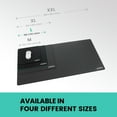 thumbnail image 4 of Perixx Dx-1000L Waterproof Gaming Mouse Pad With Stitched Edge - Non-Slip Rubber Base Design For Laptop Or Desktop Computer - L Size 12.60X10.60X0.08 Inches, 4 of 8