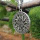 thumbnail image 4 of New Slavonic Necklace for Men Retro Style Viking Round Rune Pendant Necklace for Men Gifts Fashion Neck Chain Jewelry Discounts, 4 of 5