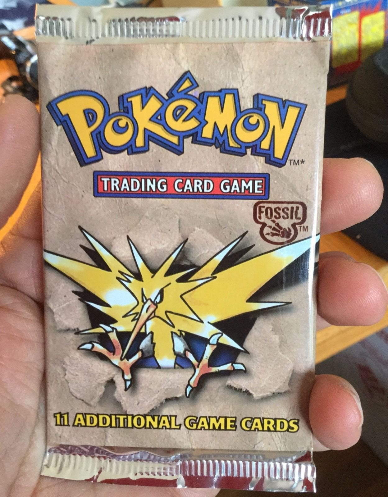 Wizards of the Coast Pokemon Fossil Booster Pack - Walmart.com