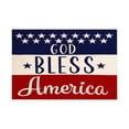 thumbnail image 6 of 4th of July Placemats, Independence Day Placemats, Heat-Resistant Cotton Linen Place Mats for Indoor Outdoor Parties Holiday Decoration, 4th of July Party Dining Decoration(B,17.7x11.8in), 6 of 6
