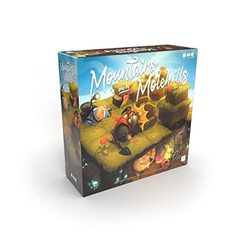 Juego de mesa USAOPOLY Mountains Out of Molehills para 2-4 jugadores