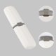thumbnail image 4 of Estuche de plástico para cepillos de dientes de viaje, caja de almacenamiento portátil para cepillos de dientes y pasta de dientes para viajes, campamentos y negocios, negro transparente, 2, 4 of 8