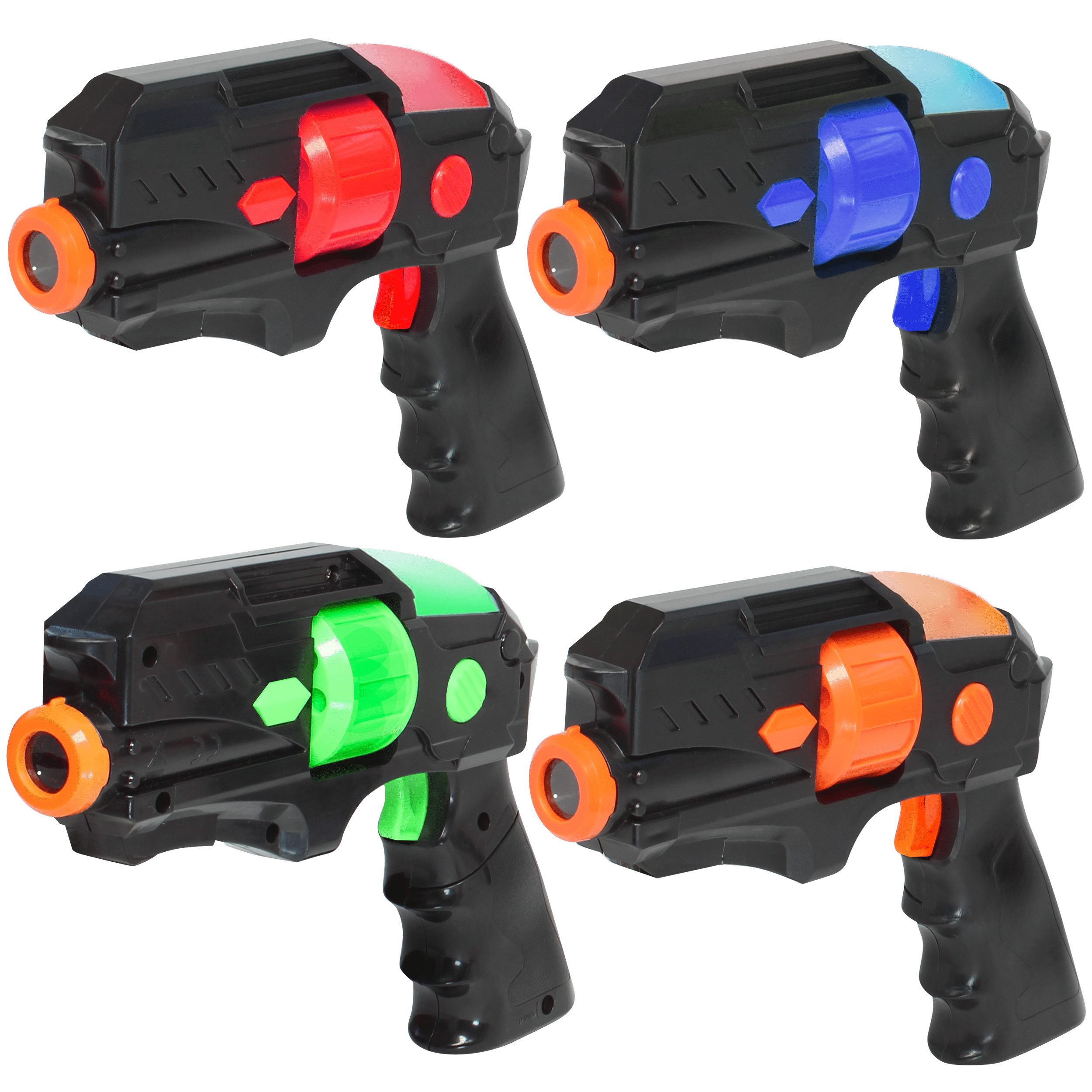 Laser Tag Guns with Vests Set of 4 ArmoGear Laser Tag Multi Player Lazer ... 