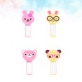 thumbnail image 1 of OUNONA 4Pcs Practical Toilet Lifter Handle with Animal Design Plastic for Toilet Seat Use, 1 of 8