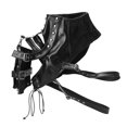 thumbnail image 2 of TISHITA Gothic Steampunk Shoulder Bag Comfortable Dressing up Metal Rivets for Women Glossy Black, 2 of 8