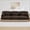Brown black, variant on AOOWOW Home Sectional Leopard Print Chenille Deep Seat and Modular 3-seater Sofa with Tassel Trim, Black