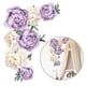 thumbnail image 3 of Adhesivo de pared de flores, autoadhesivo, extraíble, de , , calcomanía de pared Floral, murales artísticos para cocina, sofá, Fondo, Púrpura Sunnimix Flores pegatinas de pared, 3 of 8