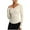 White, variant on Chbgutlmr Workout Tops for Women Notched V Neck Long Sleeve Ruched Skinny Running Yoga Gym Exercise Shirts
