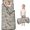 Hedgehog and Deer Grey Pattern, variant on Hedgehog and Deer Grey Pattern Teens Toddler Nap Mat with Pillow, Sleeping Mat Bag for Preschool Daycare 59"x22"