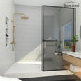 thumbnail image 2 of Boyel Living Wall Mounted Shower System Vintage Shower Fixture Handheld Shower with 10-In Rainfall Shower Head Bathroom Luxury Shower Faucet Set Brushed Gold, 2 of 9