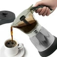 thumbnail image 3 of Bene Casa Silver Portable Electric Espresso Maker/Cafetera, 3-6 Cups/Shots, 3 of 6
