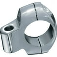 thumbnail image 2 of Kuryakyn 1468 Motorcycle Handlebar Accessory: Universal Mount Clamp for Motorcycles with 1-1/4" Diameter Bars (Accepts 5/16" Mounting Hardware), Chrome, Pack of 1, 2 of 2