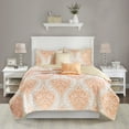 thumbnail image 2 of intelligent design lilly coverlet collection, 2 of 8