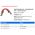 thumbnail image 2 of Spark Plug Wire Set - Compatible with 1977 - 1979 Ford LTD II 1978, 2 of 2