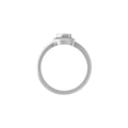 thumbnail image 3 of ARAIYA FINE JEWELRY Sterling Silver Lab-Grown Diamond Solitaire Engagement Ring (1/4 Cttw, D-F Color, VS1 Clarity) Size 7, 3 of 7