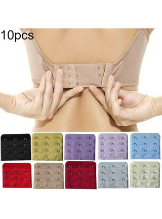 8-Pack Cleavage Control Bra Holder Clips – Discreet Bra Clasp Strap Buckle  Adjust Converters for Enhanced Fit TIKA 