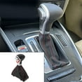 thumbnail image 1 of BUYISI Auto Shift Knob For A3 A4 A5 Q5 For A6 C6 C7 8P Gear Shift Replacement Red Line, 1 of 5