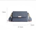 thumbnail image 4 of First Layer Cowhide Commute Bag Fashion Small Square Bag Casual Elegant for Work, 4 of 9
