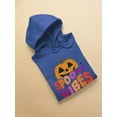 thumbnail image 3 of Spooky Vibes. Retro Pumpkin Hoodie Men -Image by Shutterstock, Male 4X-Large, 3 of 4