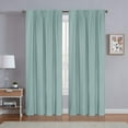thumbnail image 2 of mi Cortinas opacas 2 paneles Cortinas modernas Oscurecimiento de la habitación Diseño con aislamiento térmico Ventana con ojales para, 2 of 8