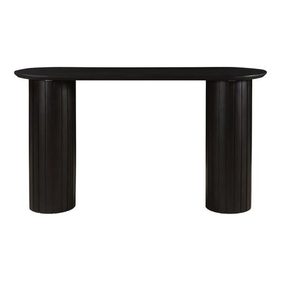 Moe's Home Collection Povera Console Table Black Wood Console Tables