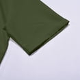thumbnail image 7 of QHFBli Mens Short Sleeve Dress Shirts Solid Color Regular Fit Shirt Casual Button Down Business Shirts with Pocket, 7 of 7