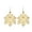 Beige, variant on Laser Cut Maple Leaf Wood Earrings for Women Fall Jewelry Accessories