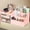 Pink, variant on Makeup Organizer, Skin Care Organizers and Storage Box with Drawers for Vanity, Bathroom Countertop Holder for Lipstick Skincare Perfume Brush, Dresser Desk Top Cosmetics Display Case