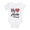 White, variant on TinyBloomm Mommy And Baby Matching Outfits Boys Girls Short Sleeve Letter Prints Romper Bodysuits Clothes, Size 3-6 Months