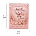 thumbnail image 3 of Enchanted Forest Fawn DIY Felt Patchwork Sewing Kit, Hand‑Stitch Pink Felt Stuffed Fawn Craft Set, Complete Supplies with Instruction Book for Beginners, Home Decor & Handmade Gift, 3 of 8