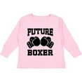 thumbnail image 3 of Inktastic Boxing Future Boxer Boys or Girls Long Sleeve Toddler T-Shirt, 3 of 5