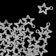 thumbnail image 5 of 50pcs  Charms Five-Pointed Star Pendant Beads Jewelry Findings, 5 of 7